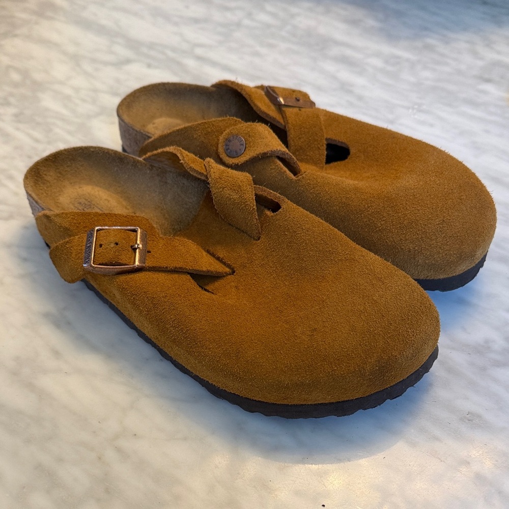Birkenstock Boston Soft Footbed Clogs, size 38